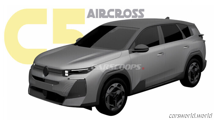 Questa è la nuova Citroen C5 Aircross 2025 / Carscoops